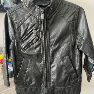 Urban Republic Leather Jacket Toddler Boys Size 2T